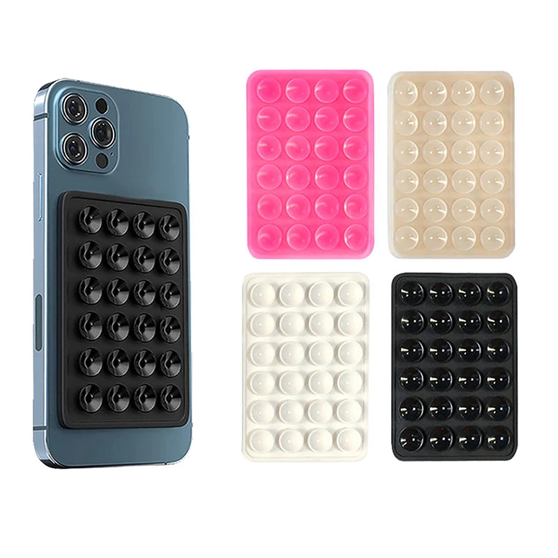 Double Side Silicone Suction Pad For Mobile Phone